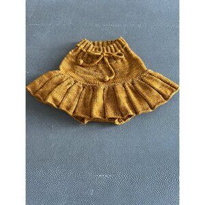 Misha & Puff Marigold Skating Pond Skirt 2/3 EUC